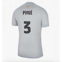Barcelona Gerard Pique #3 Fotballklær Tredjedrakt 2022-23 Kortermet